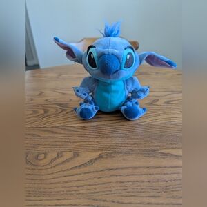 Disney Store. Stitch Plush Toy,  From Movie Lilo And Stitch. 7 Inches.